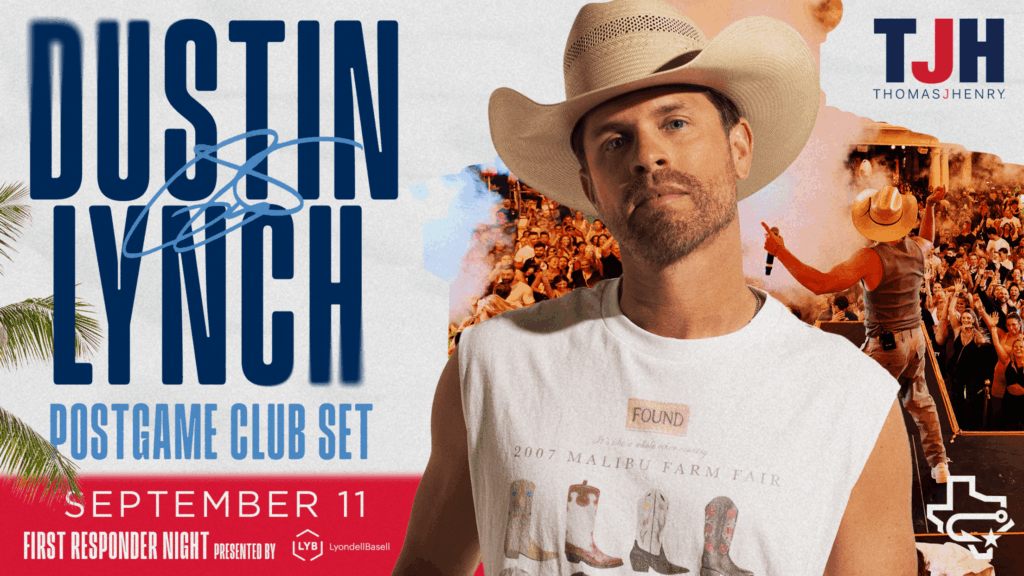 Thomas J. Henry Partners with Whataburger Field to Host Dustin Lynch Concert Following Corpus Christi Hooks Game